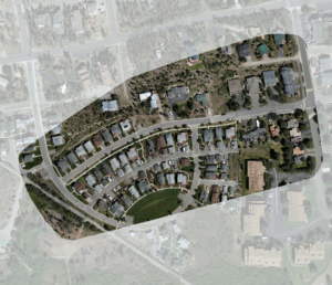 image of digital orthophoto map