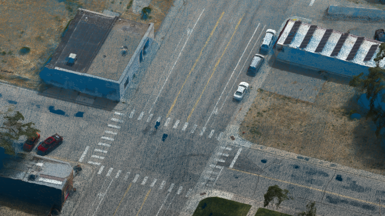 A "digital twin" point cloud contains millions of 3D pixels and offers a current perspective view of your project
