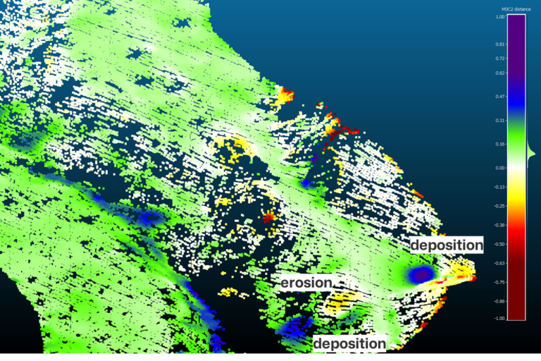 Screenshot of LiDAR Land Change Detection
