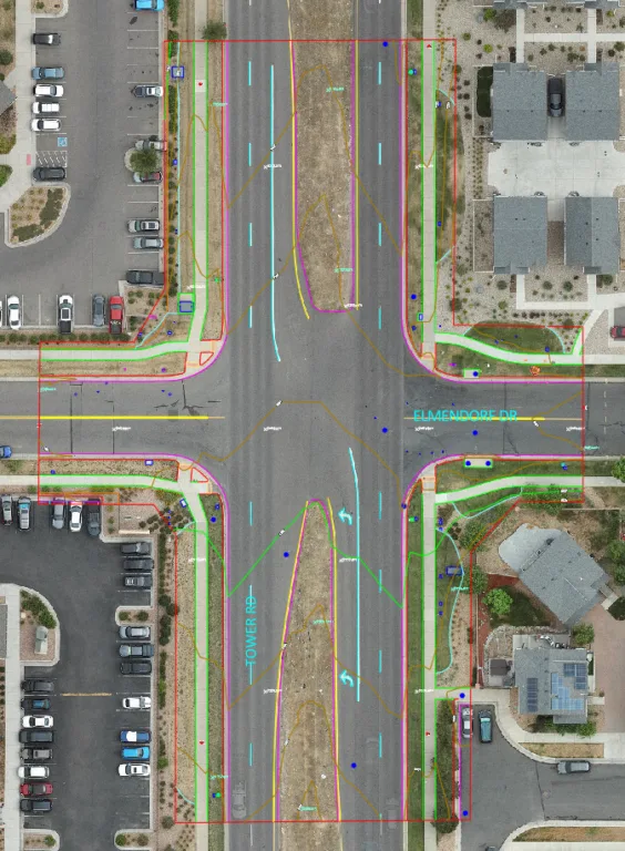 Pedestrian crossing design survey