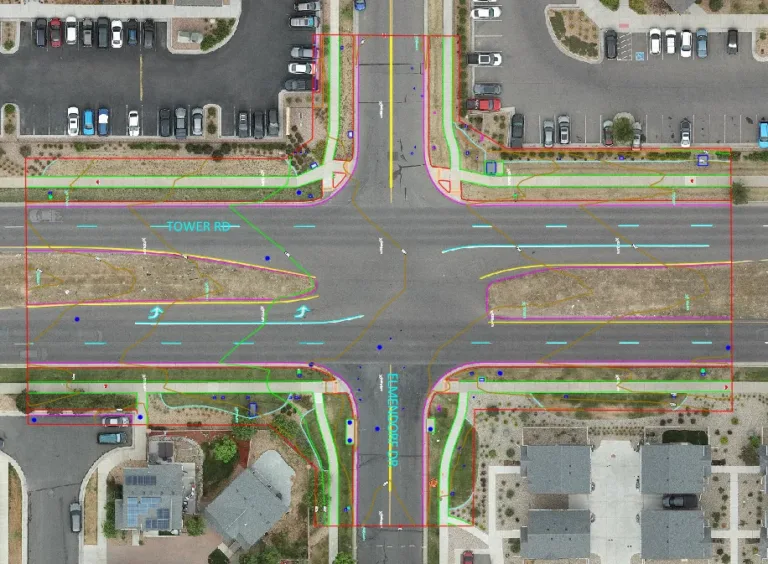 Pedestrian crossing design survey