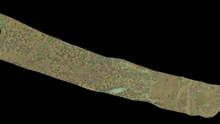 High desert topographic survey